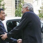 Amar Saïdani, alors président de l'APN, reçu à Matignon en 2007. D. R.